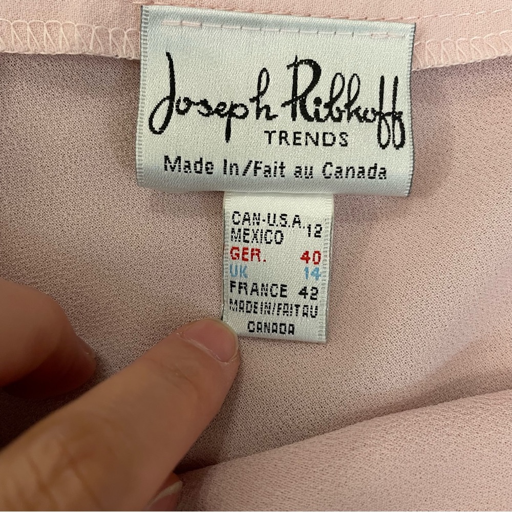 JOSEPH RIBKOFF Blush Pink Skirt - Picture 4 of 6